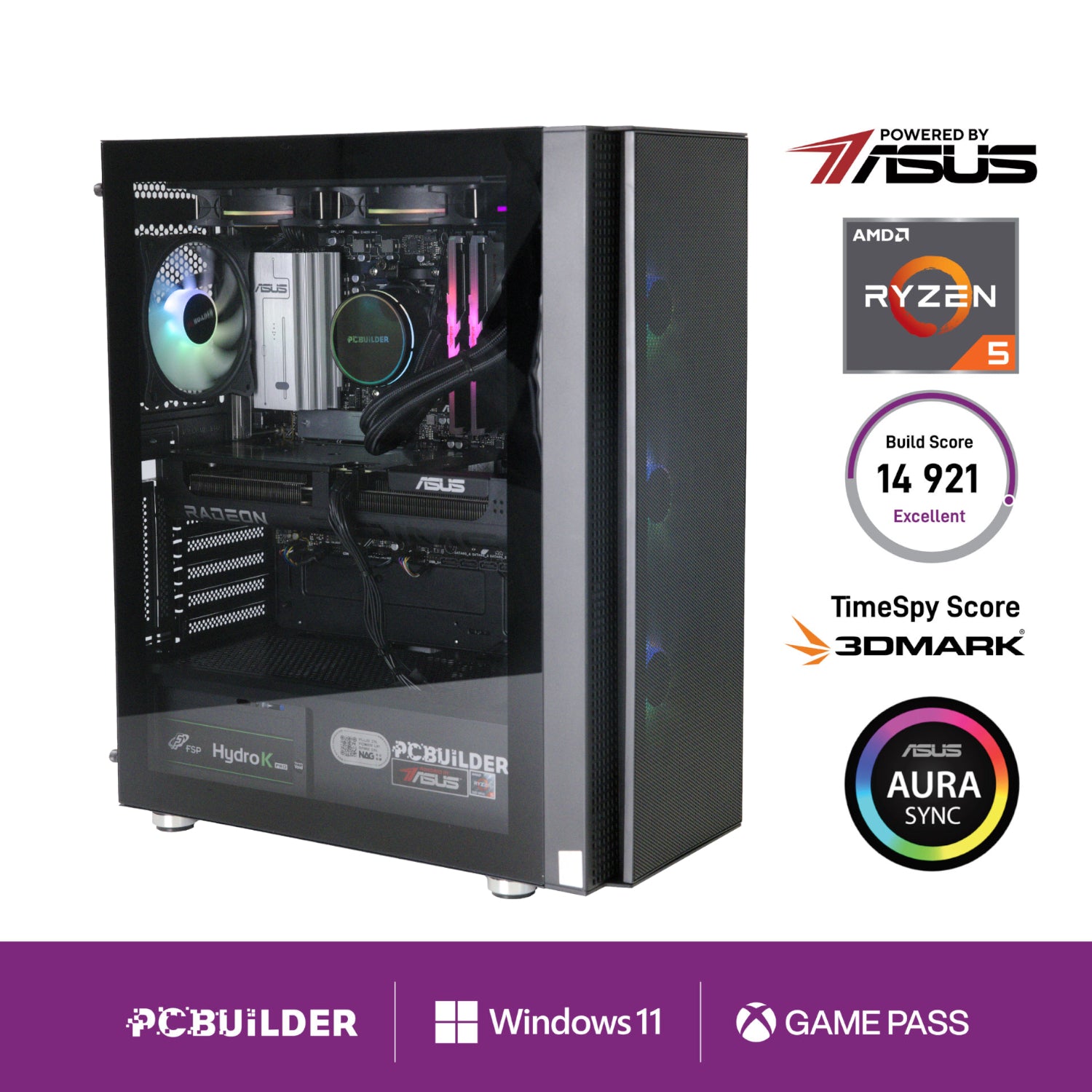 Image 1 for PCBuilder Ryzen 5 7600 SEEKER Windows 11 Gaming PC