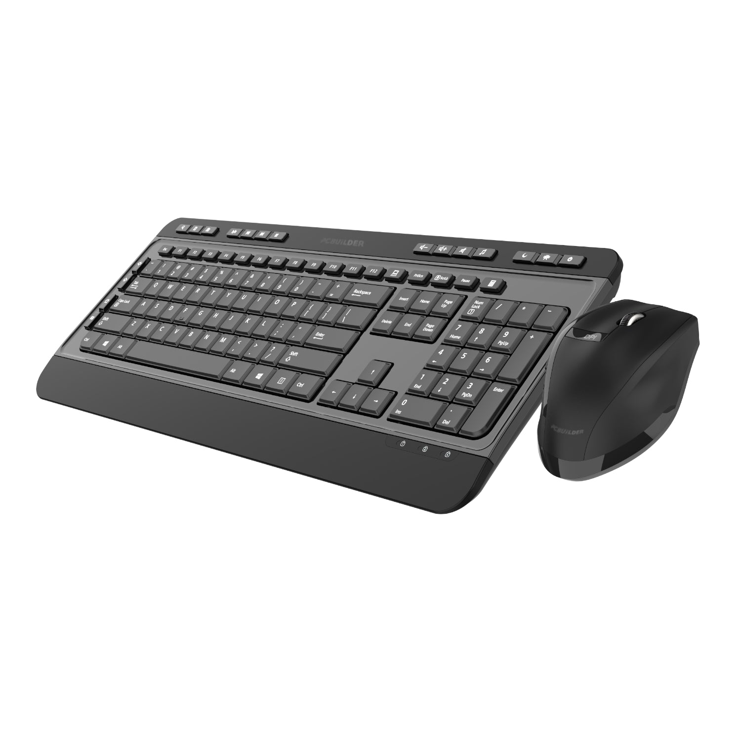 Image 5 for PCBuilder ALPHA Silent Wireless Keyboard and Mouse Combo