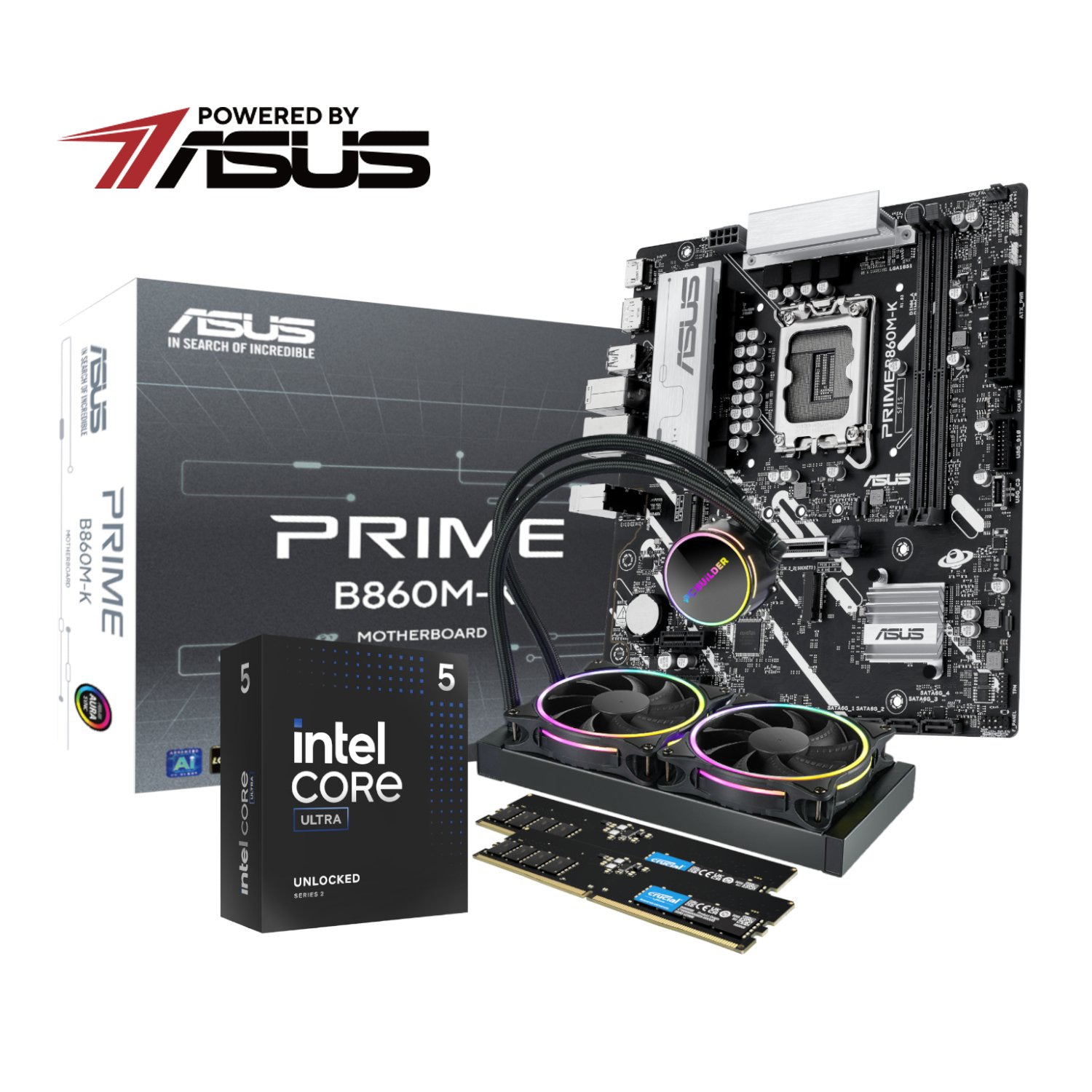 Image 1 for PCBuilder Intel Core Ultra 5 245K LEVEL UP Core Upgrade Kit