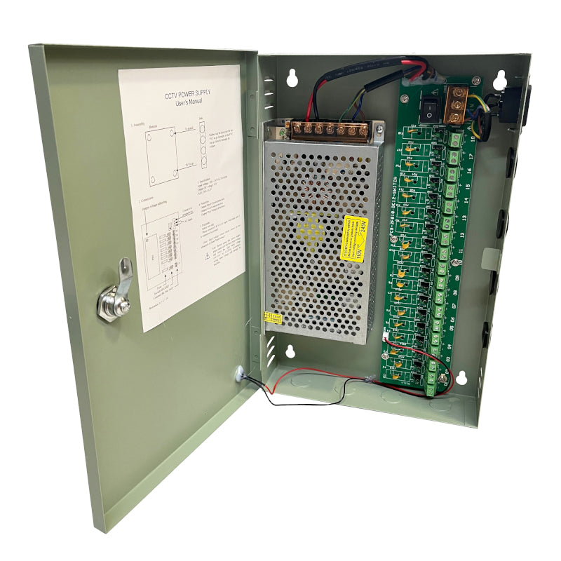 Image 1 for PD Power 18CH PSU 12V 15A PTC