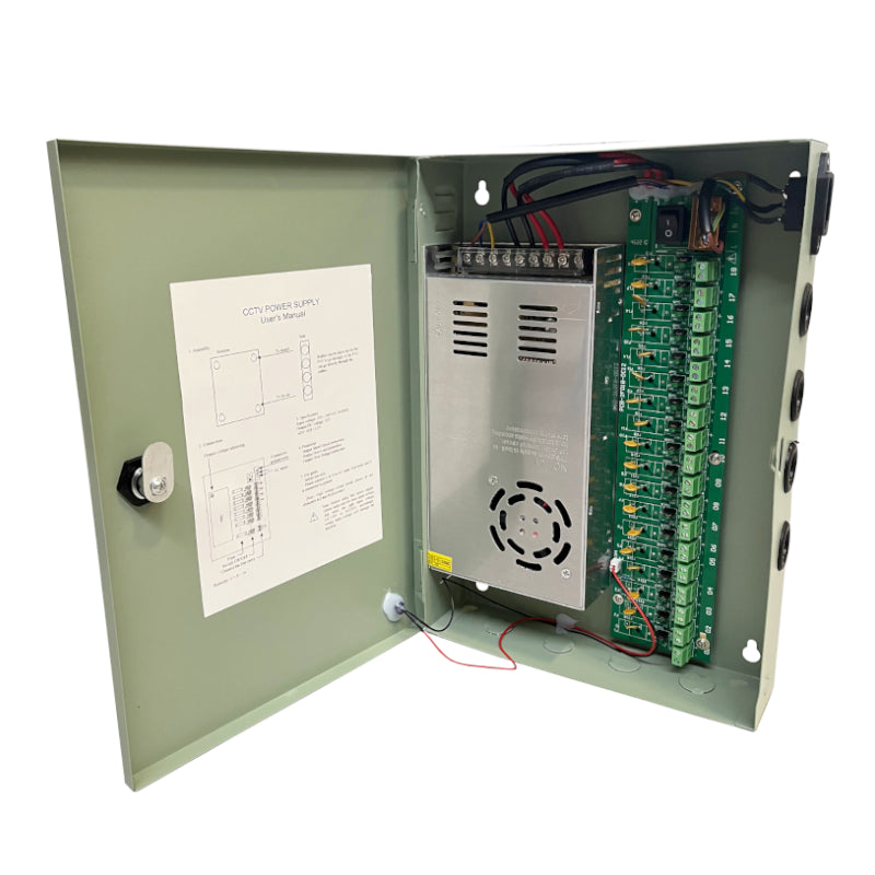 Image 1 for PD Power 18CH PSU 12V 25A PTC