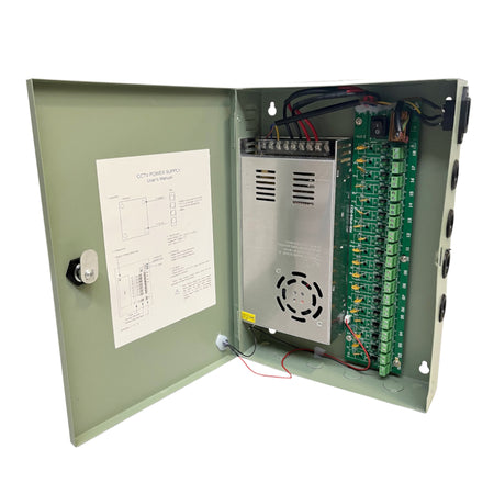 Image 1 for PD Power 18CH PSU 12V 25A PTC
