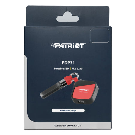Image 5 for Patriot PDP31 1TB Type-C Portable SSD - Red / Black