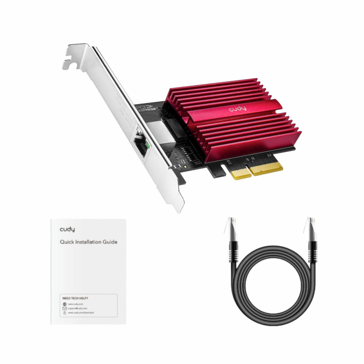 Image 3 for Cudy PE10G Network Adapter - 10Gbps, PCI Express