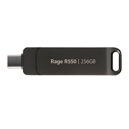 Image 2 for Patriot Rage R550 256GB USB3.2 Swing Type A to Type-C Flash Drive
