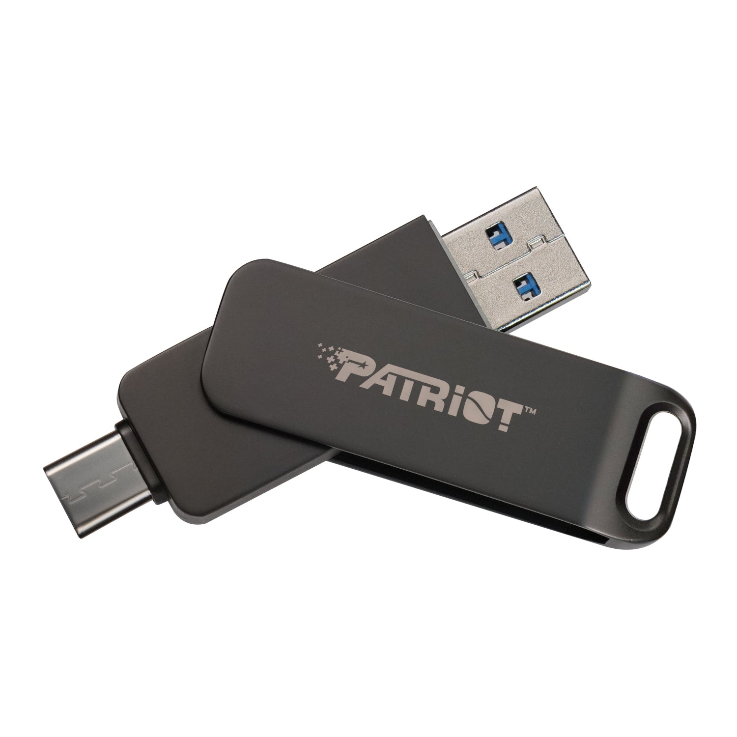 Image 1 for Patriot Rage R550 64GB USB3.2 Swing Type A to Type-C Flash Drive