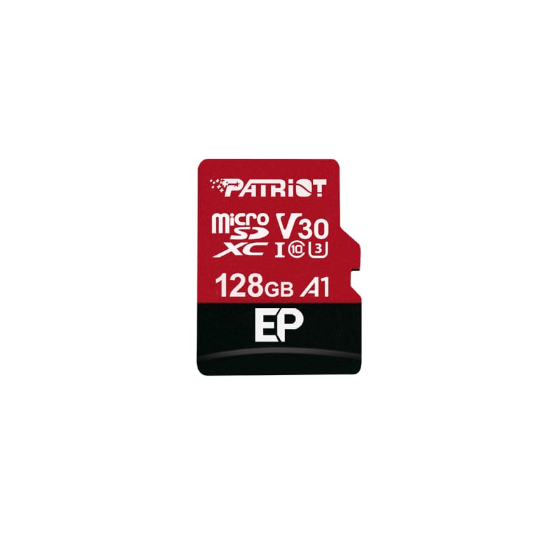 Image 1 for Patriot EP V30 A1 128GB Micro SDXC Card + Adapter