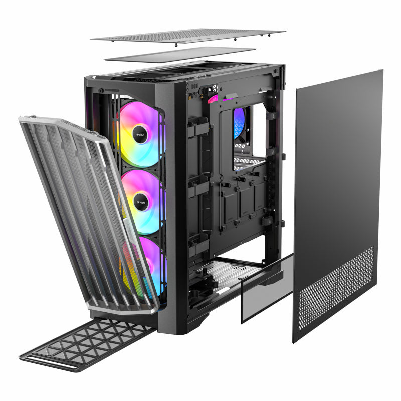 Image 20 for Antec Performance FT1 E-ATX |ATX |M-ATX | ITX ARGB Full-Tower Gaming Chassis - Black