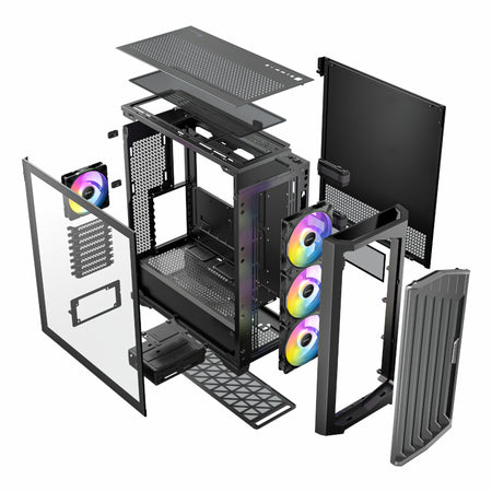 Image 1 for Antec Performance FT1 E-ATX |ATX |M-ATX | ITX ARGB Full-Tower Gaming Chassis - Black