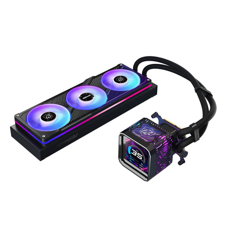 Image 3 for ASRock Phantom Gaming 360 LCD All-in-one Liquid CPU Cooler - Black