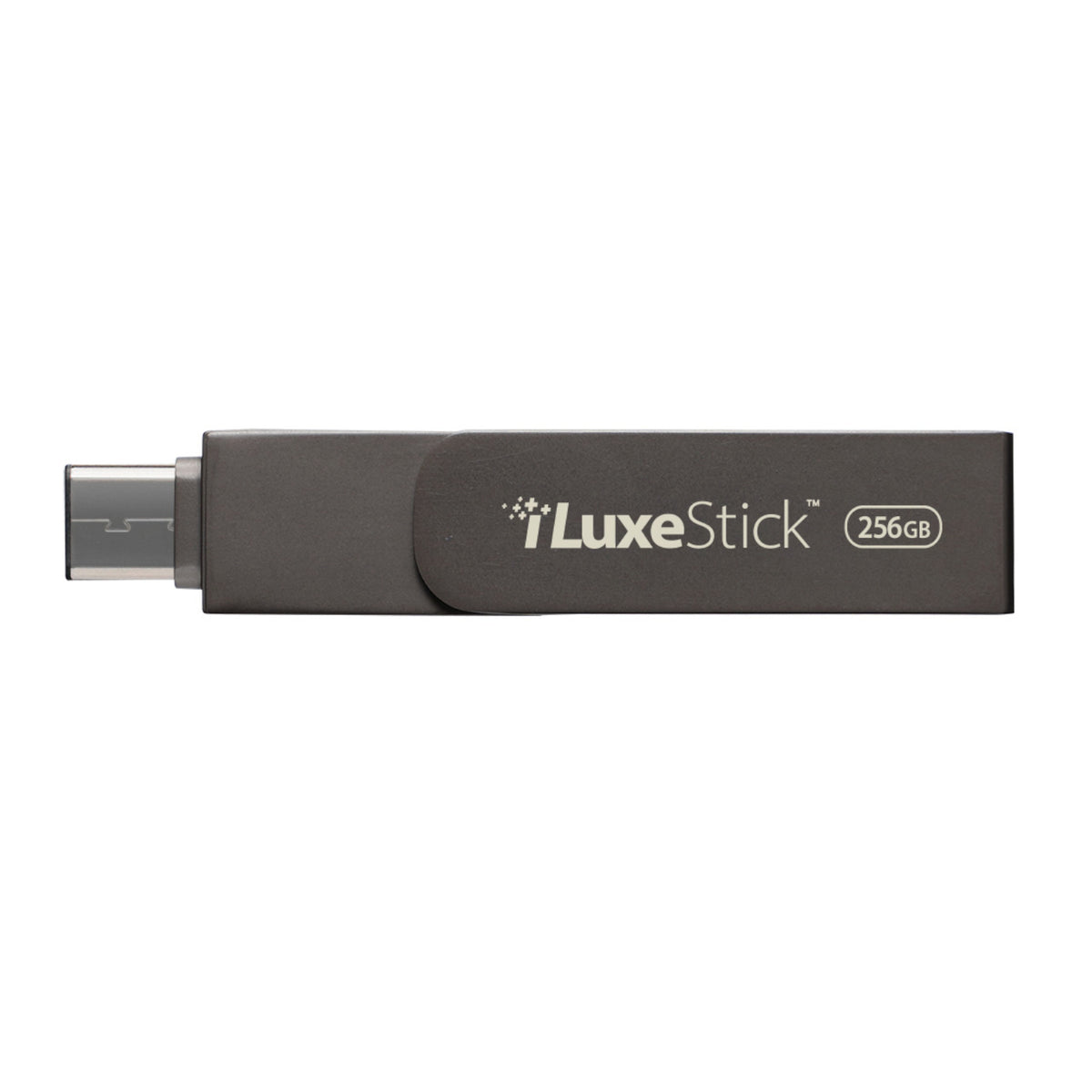 Image 2 for Patriot iLuxe Stick C 256GB USB 3.2 GEN 1 Type C + Lightning Flash Drive - Black
