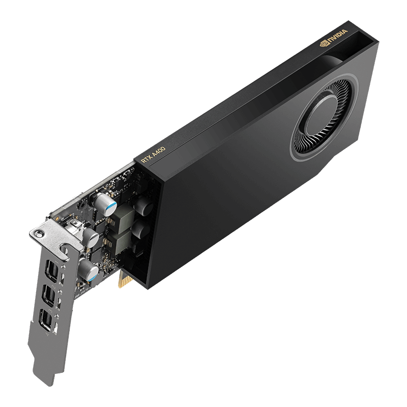 PNY NVIDIA Quadro A400 4GB Low-Profile GPU