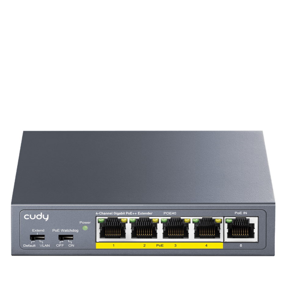 Image 1 for Cudy 4 Port Gigabit PoE 1x PoE Input 60W Switch