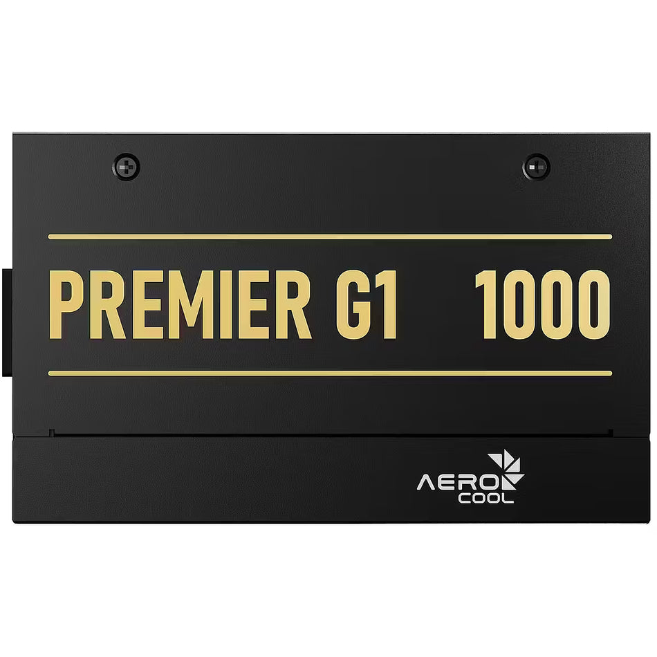 Aerocool Premier G1 Gold 1000W PSU - ATX 3.1 PCIe5.1 - ATX 24 PIN