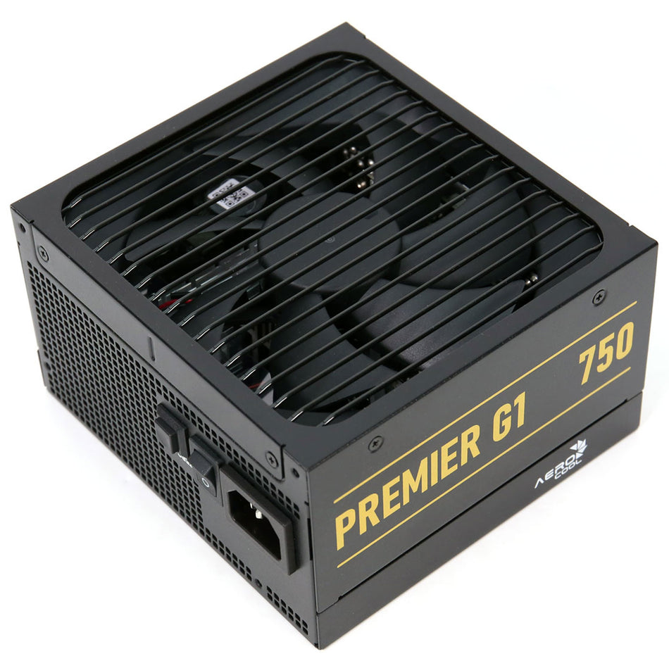 Aerocool Premier G1 Gold 750W PSU - ATX 3.1 PCIe5.1 - ATX 24 PIN
