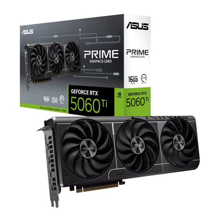 Image 1 for ASUS PRIME GeForce RTX 5060 Ti 16GB GDDR7 Graphics Card