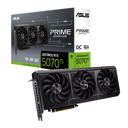 Image 1 for ASUS PRIME GeForce RTX 5070 Ti 16GB GDDR7 OC Edition Graphics Card