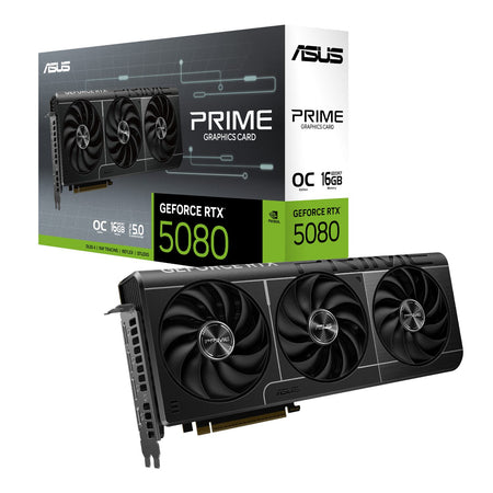 Image 1 for ASUS PRIME GeForce RTX 5080 16GB OC Edition GDDR7 Graphics Card