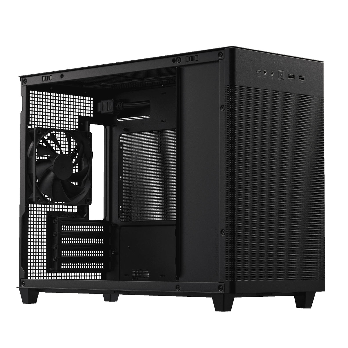 Image 4 for Asus Prime AP201 Mesh MicroATX Chassis - Black
