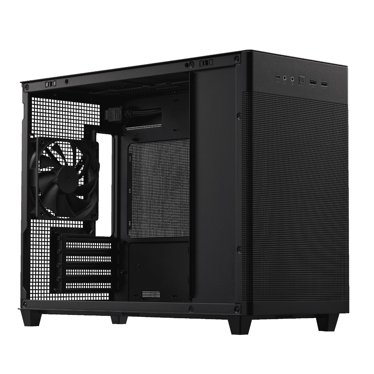 Image 4 for Asus Prime AP201 Mesh MicroATX Chassis - Black