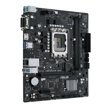 Image 3 for ASUS Prime H610M-R D4 LGA1700 M-ATX Motherboard