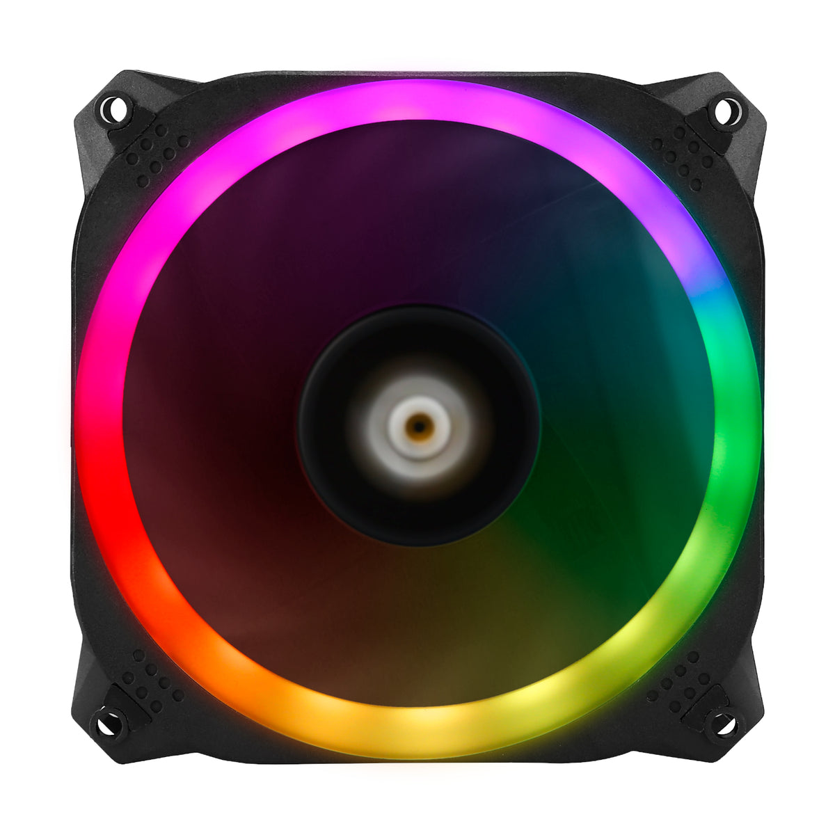 Image 2 for Antec Prizm 120 ARGB Case Fan 5 Pack + Controller - Black