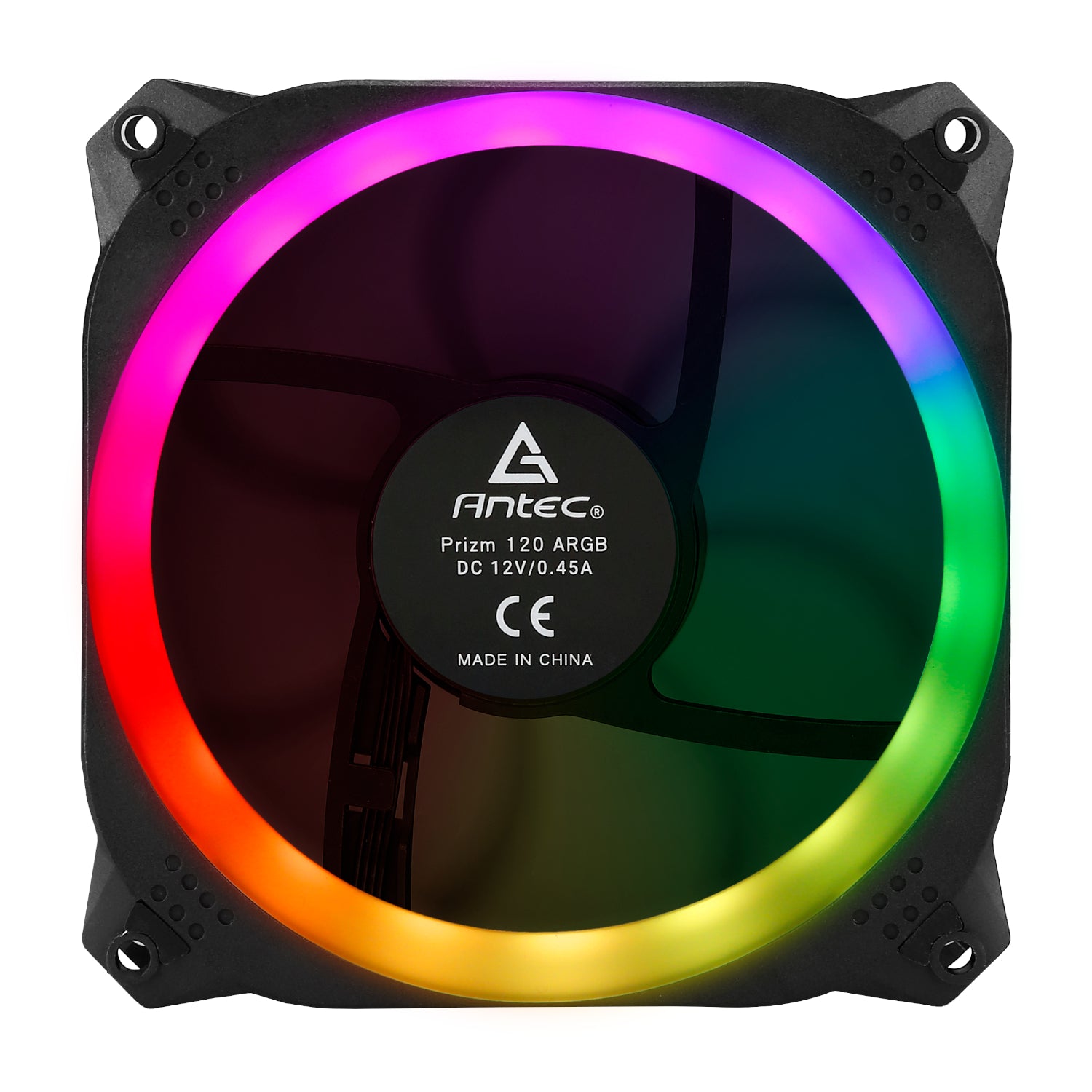 Image 4 for Antec Prizm 120 ARGB Case Fan 5 Pack + Controller - Black