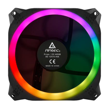 Image 4 for Antec Prizm 120 ARGB Case Fan 5 Pack + Controller - Black
