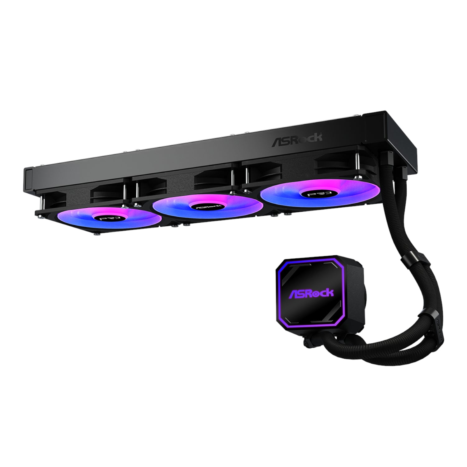 Image 3 for ASRock PRO 360 ARGB All-in-one Liquid CPU Cooler - Black