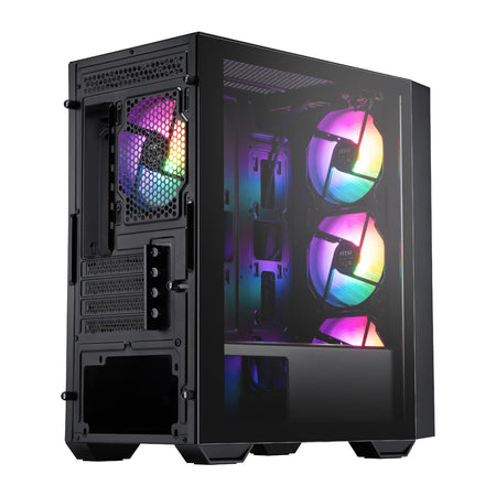 Image 3 for MSI PRO FORGE M050A Micro-ATX Gaming Chassis - Black