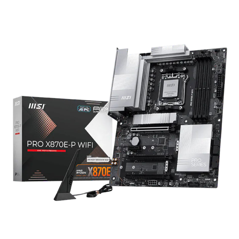 Image 1 for MSI PRO X870E-P WIFI AM5 ATX Motherboard