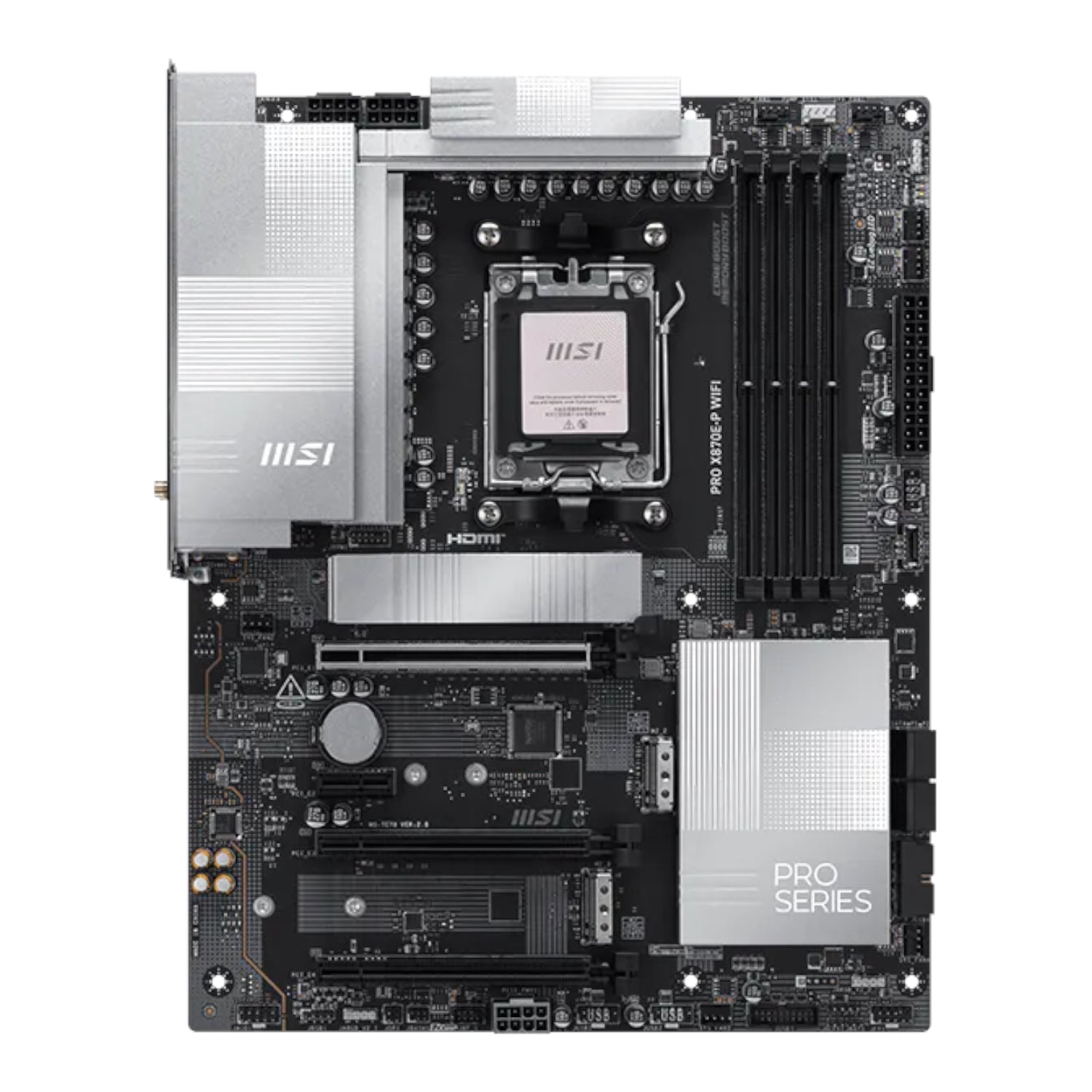 Image 2 for MSI PRO X870E-P WIFI AM5 ATX Motherboard