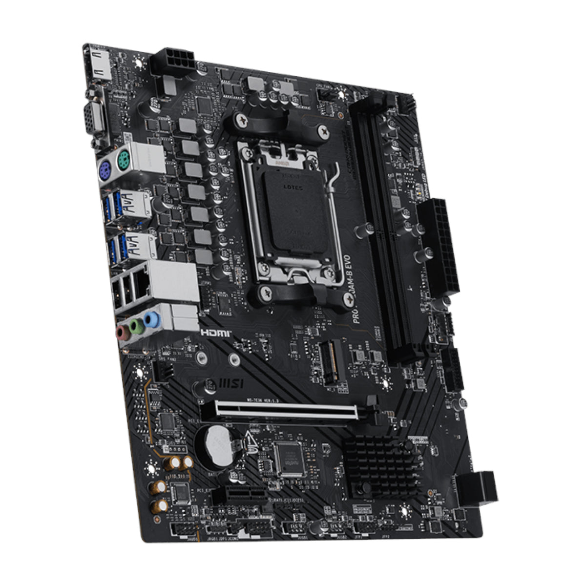 Image 3 for MSI PRO A620AM-B EVO AM5 M-ATX Motherboard