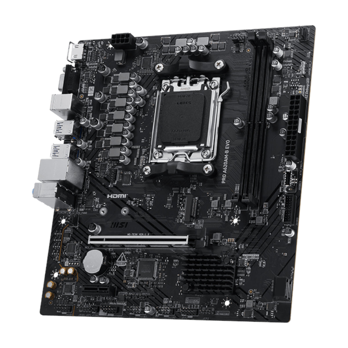 Image 4 for MSI PRO A620AM-B EVO AM5 M-ATX Motherboard