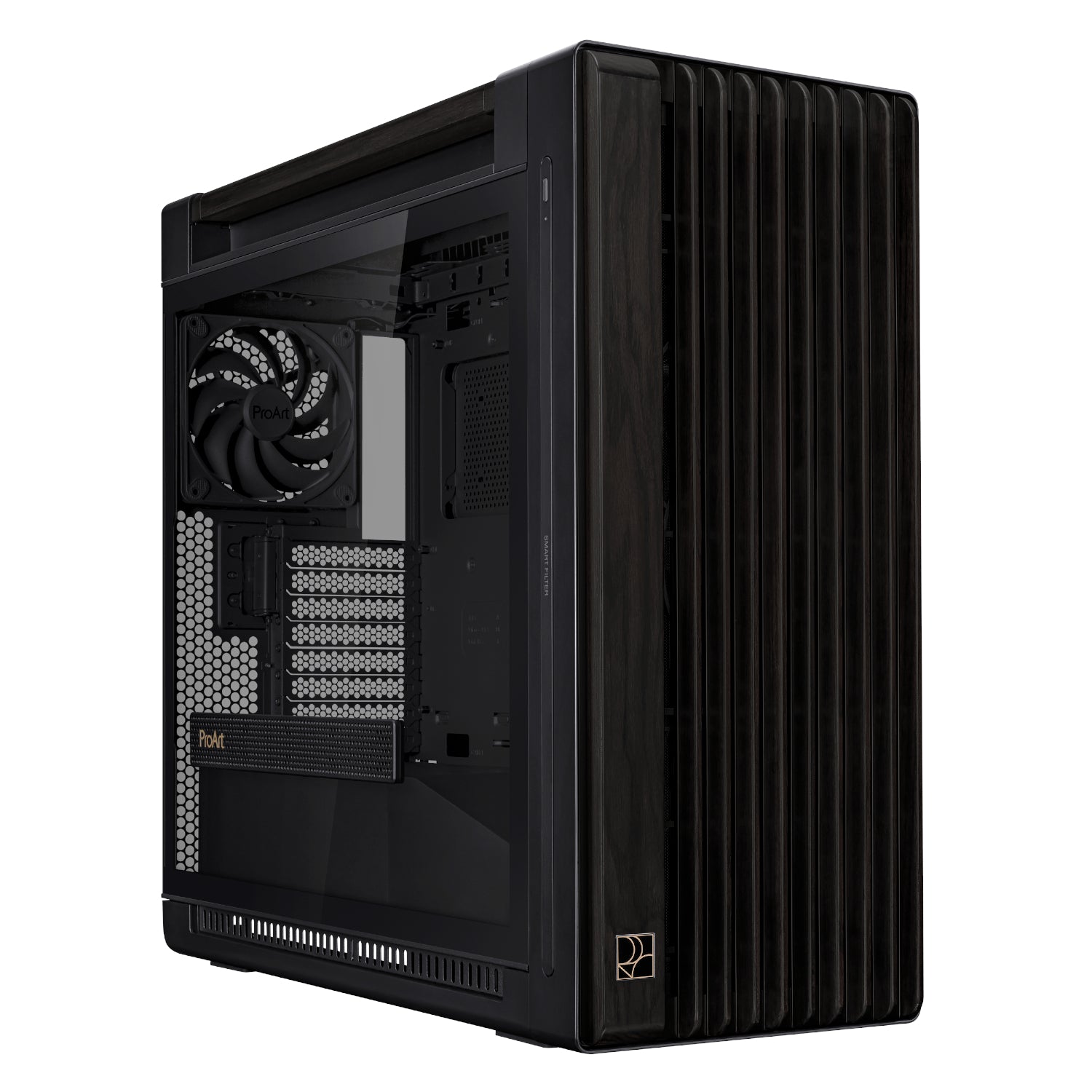 Image 1 for Asus ProArt PA602 Wood Edition Mid Tower ATX Chassis - Black
