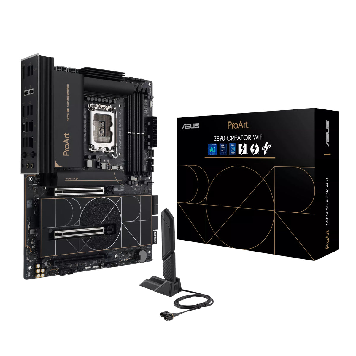 Image 1 for Asus ProArt Z890-Creator WiFi Intel LGA1851 ATX Motherboard