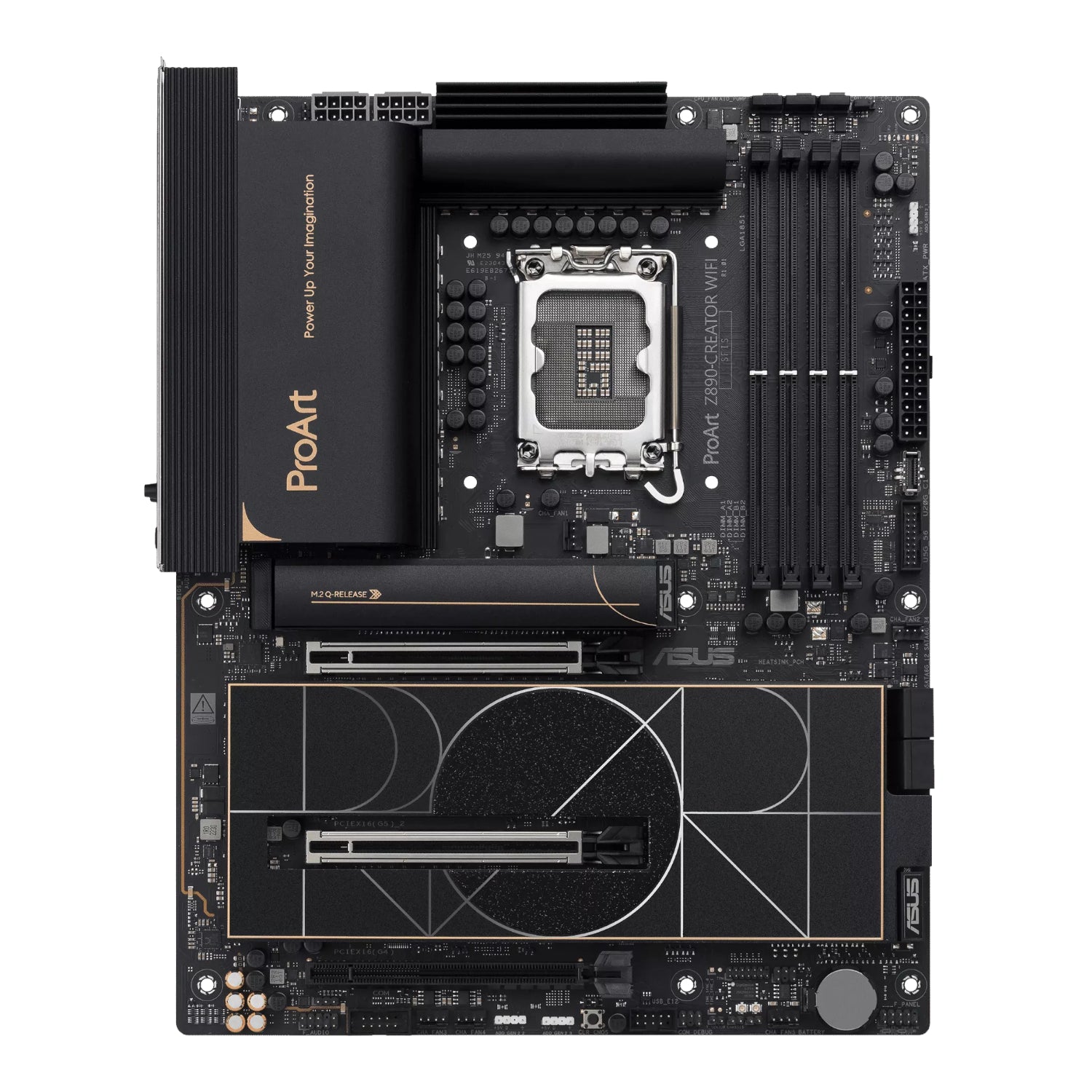 Image 2 for Asus ProArt Z890-Creator WiFi Intel LGA1851 ATX Motherboard