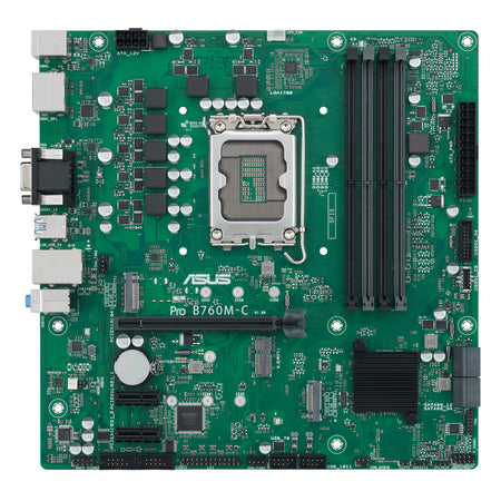 Image 2 for ASUS PRO B760M C CSM LGA 1700 M-ATX Motherboard