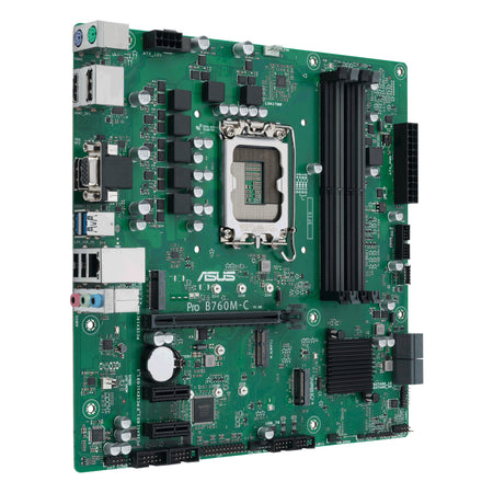 Image 3 for ASUS PRO B760M C CSM LGA 1700 M-ATX Motherboard