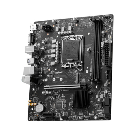Image 3 for MSI PRO B760M-E DDR4 Intel LGA1700 mATX Motherboard