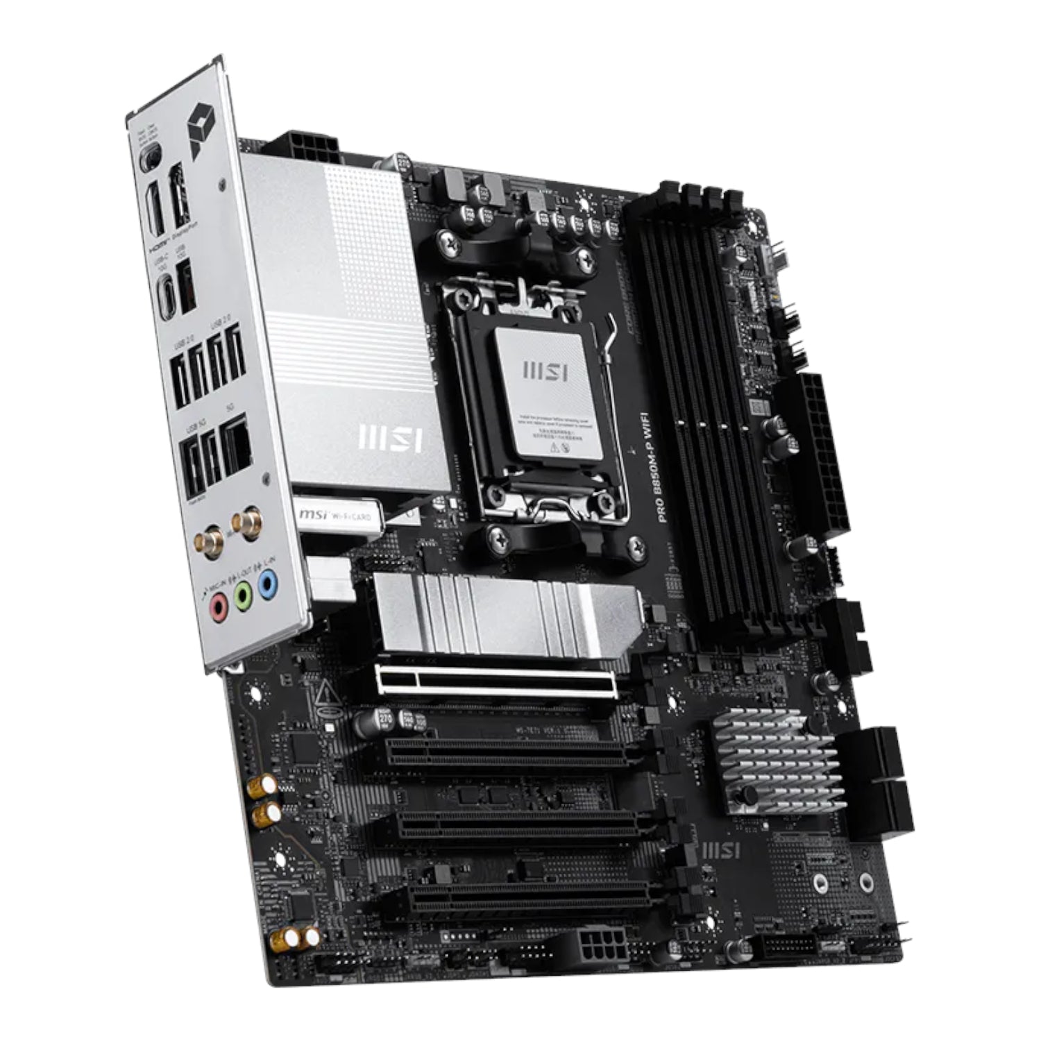 Image 4 for MSI PRO B850M-P WIFI AM5 mATX Motherboard