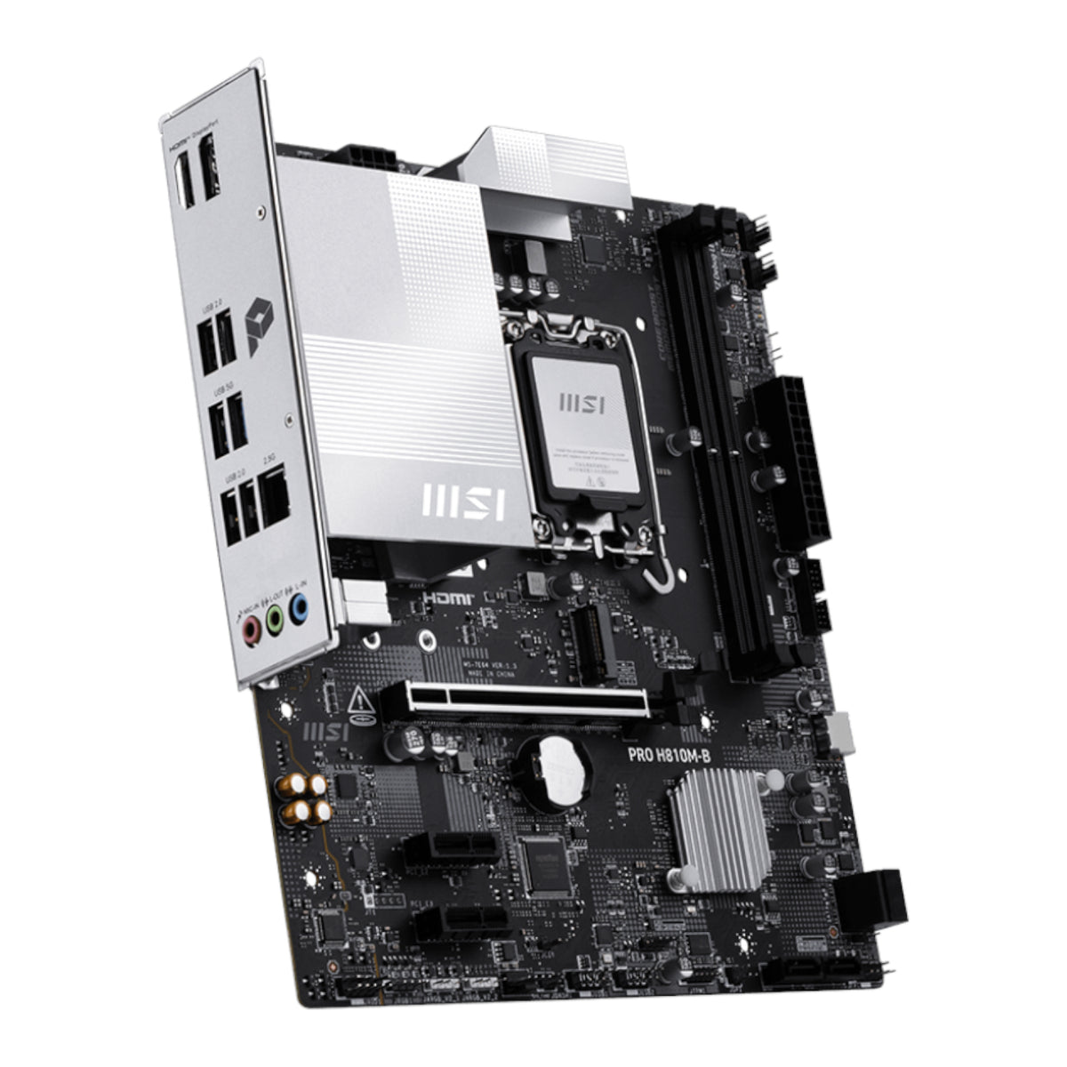 Image 3 for MSI H810M-B PRO LGA1851 M-ATX DDR5 Motherboard