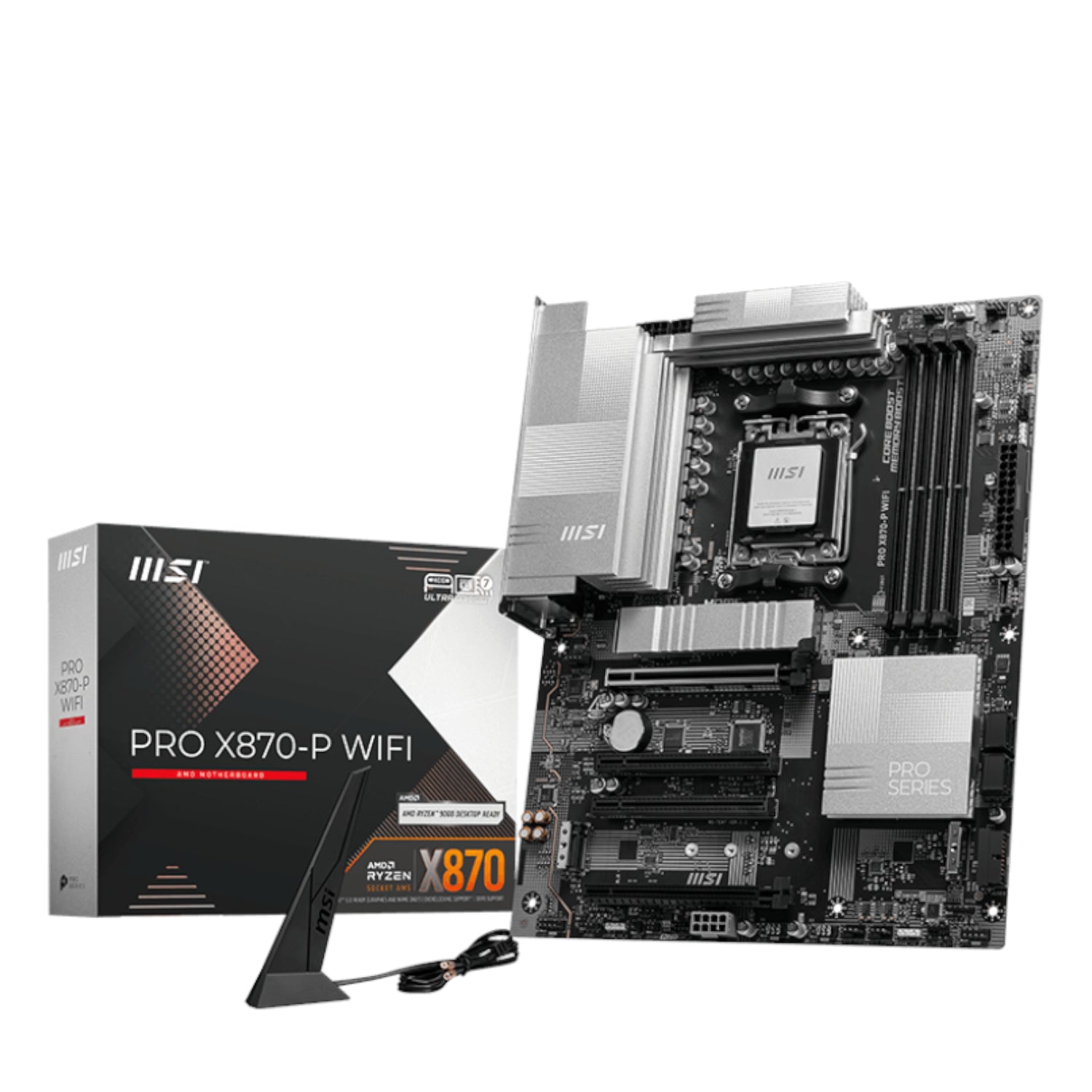 Image 1 for MSI PRO X870-P WIFI AM5 ATX DDR5 Motherboard