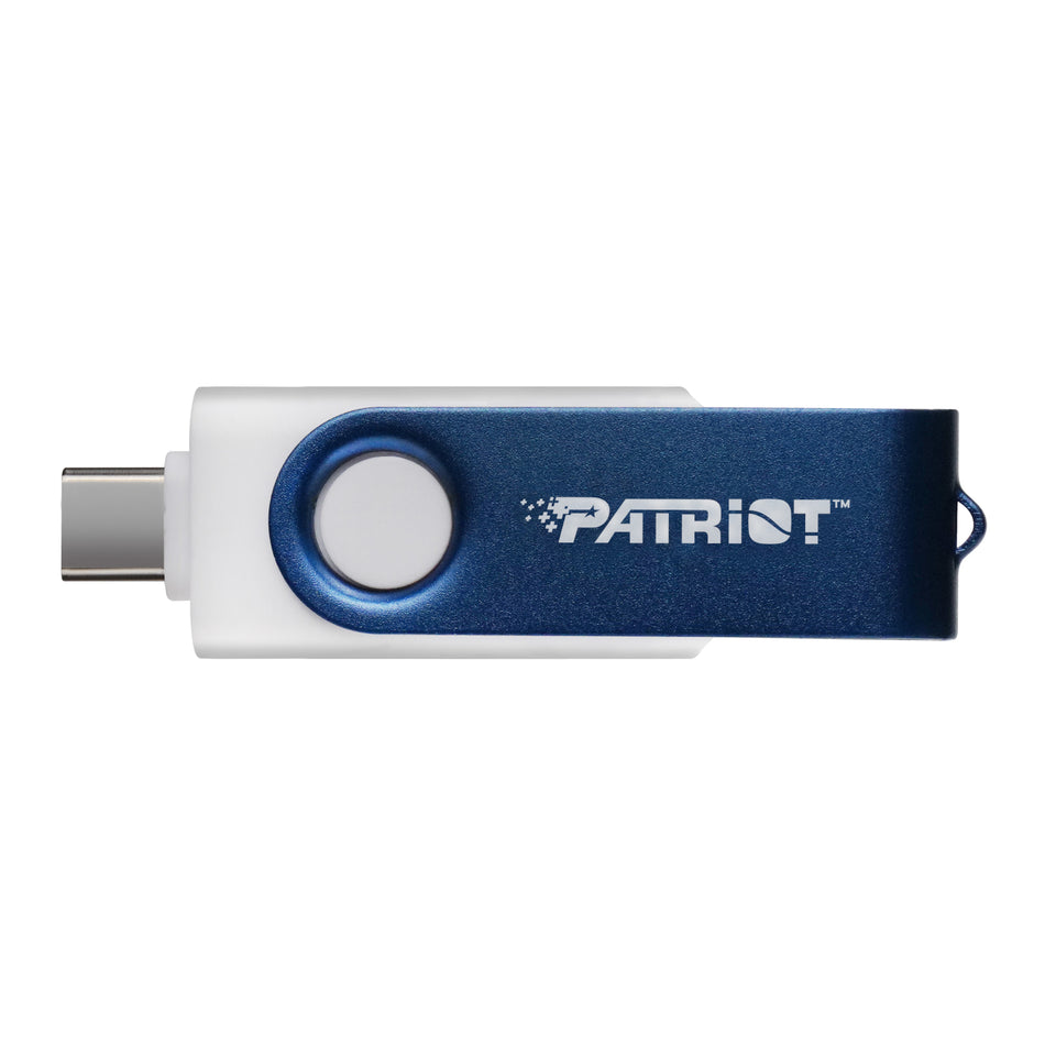 Image 1 for Patriot Xporter X550 64GB USB3.2 Swing Type A to Type-C Flash Drive