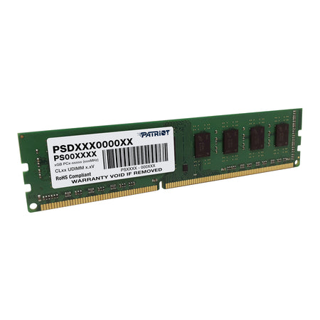 Image 2 for Patriot Signature Line 4GB 1600MHz DDR3 Single Rank Desktop Memory