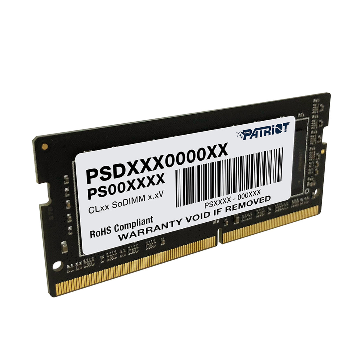 Image 2 for Patriot Signature Line 16GB 3200MHz DDR4 Single Rank SODIMM Notebook Memory