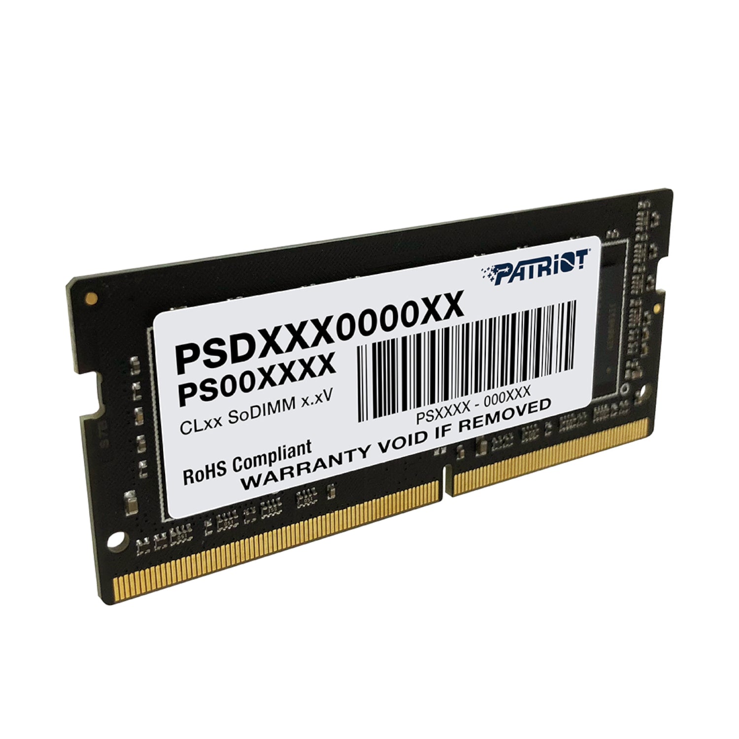 Image 2 for Patriot Signature Line 16GB 3200MHz DDR4 Single Rank SODIMM Notebook Memory