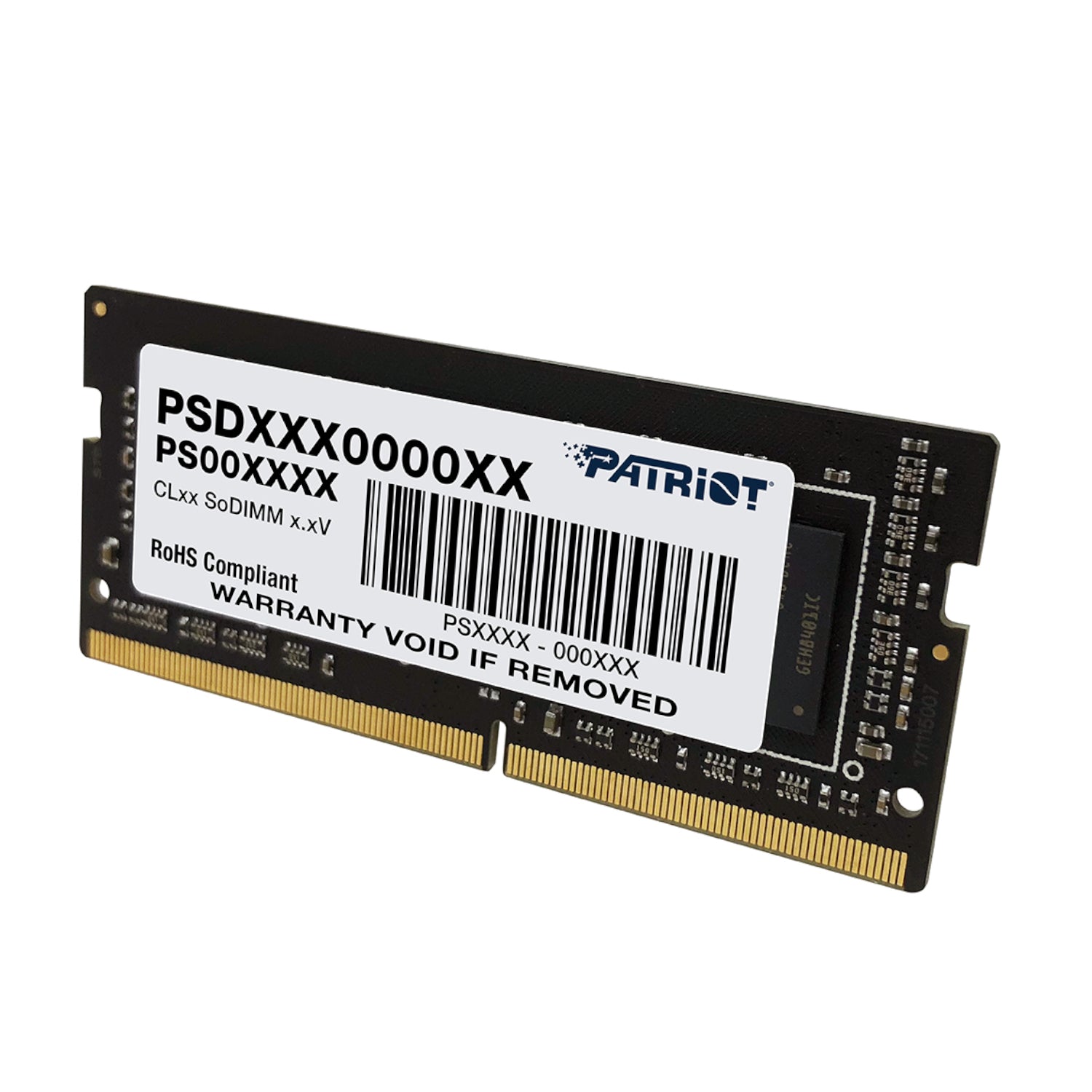 Image 3 for Patriot Signature Line 16GB 3200MHz DDR4 Single Rank SODIMM Notebook Memory