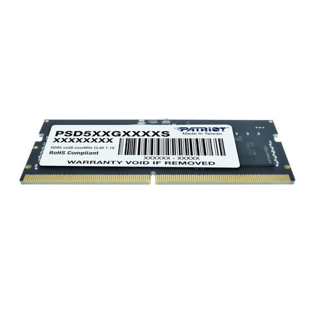 Image 3 for Patriot Signature Line DDR5 16GB 4800MHz Single Rank SODIMM Notebook Memory