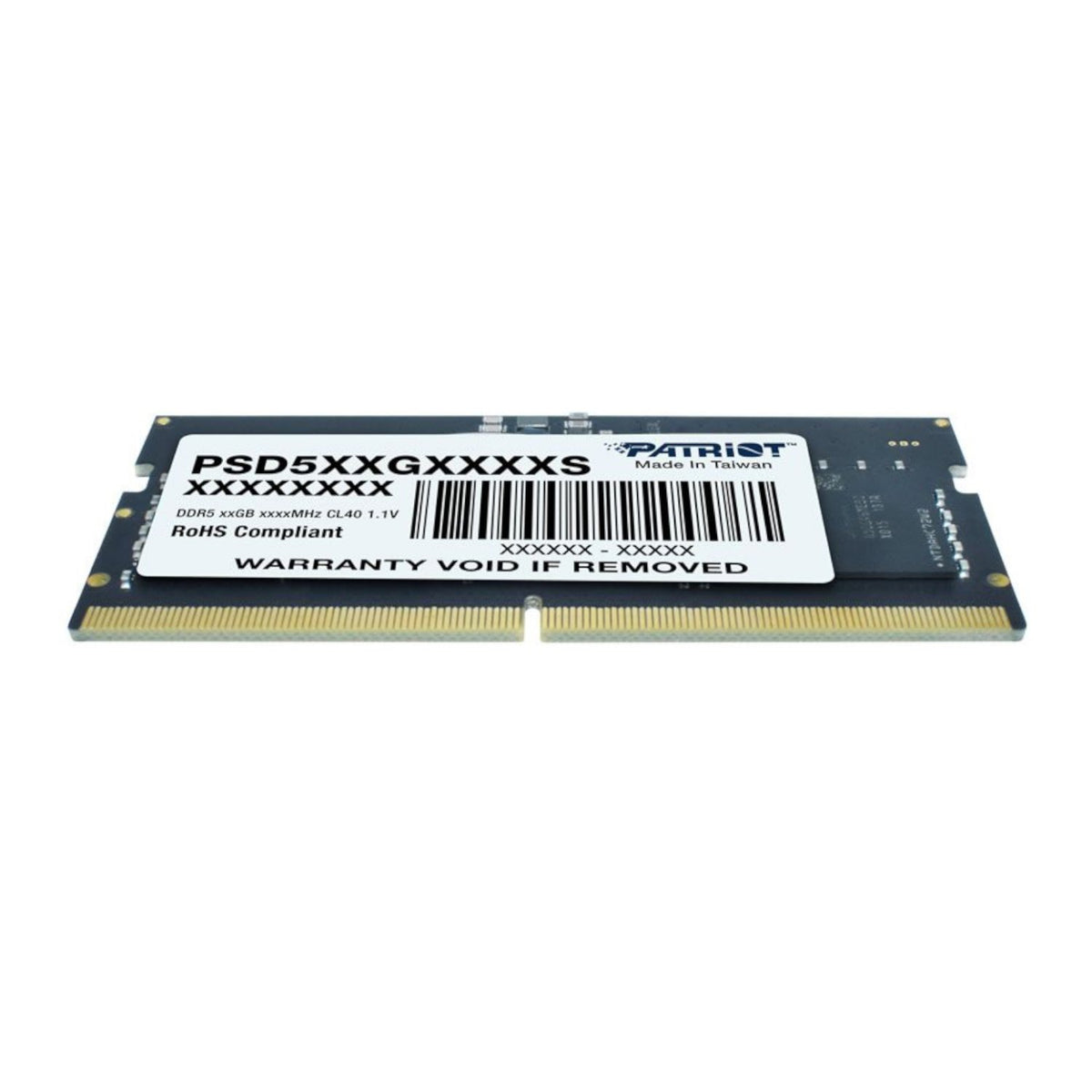 Image 4 for Patriot Signature Line 16GB 5600MHz DDR5 SODIMM Notebook Memory
